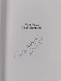 Våra första västindienfarare (signeerattu)
