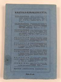 Kalevalan opetusopas : liittyy lyhennettyyn Kalevalaan