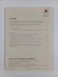 Historisk tidskrift för Finland 4/2010 : Om en borgares nätverk i 1700-talets Helsingfors ; Svensk invadrigspolitik efter andra världskriget