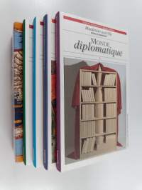 Le monde diplomatique 1-4 (pahvikotelossa) : Maailman uusi tila ; Sivilisaatioiden alianssi ; Aivopesua vapaudessa ; Tiedonvälityksen mutaatio