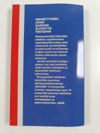 Menestyksen avain kaikkiin älykkyystesteihin
