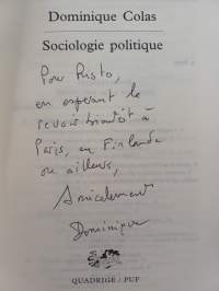 Sociologie politique (tekijän omiste)