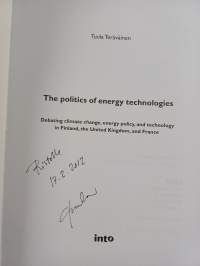 The politics of energy technologies (signeerattu)