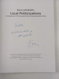 Local Politicizations - A comparison of Finns and French practising democracy (tekijän omiste)