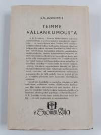 Teimme vallankumousta