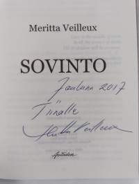 Sovinto (signeerattu, tekijän omiste)