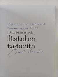 Iltatulien tarinoita (signeerattu, tekijän omiste)