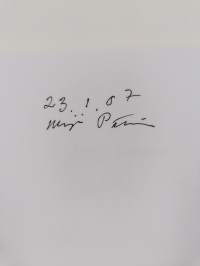 Sama kaiku on askelten (signeerattu)
