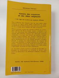 Histoire des croyances et des idées religieuses 1-3