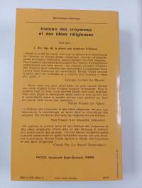 Histoire des croyances et des idées religieuses 1-3