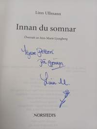 Innan du somnar (signeerattu)