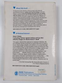 Lesbian and Gay Psychology : theory, research and clinical applications