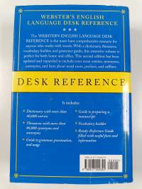 Webster&#039;s English language desk reference : the all-in-one dictionary, thesaurus, vocabulary builder, and grammar guide