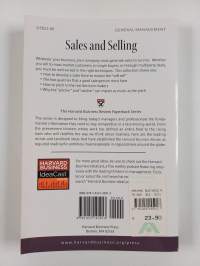 Harvard business review on sales and selling