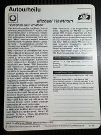 Autourheilu keräilykortti Michael Hawthorn