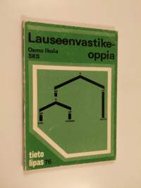 Lauseenvastikeoppia : Nykysuomen lauseenvastikkeiden ja niihin verrattavien rakenteiden selvittelyä