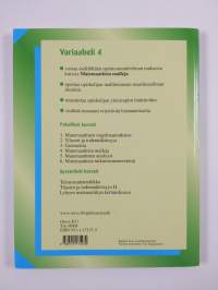 Variaabeli, 4 - Matemaattisia malleja