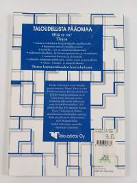 Taloudellista pääomaa : johdatus kansantalouteen