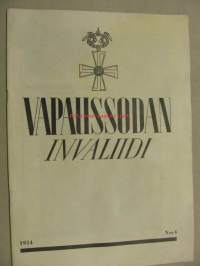 Vapaussodan Invaliidi 1954 nr 4