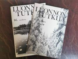Luonnon Tutkija 1/1982, Luonnon Tutkija 1/1985