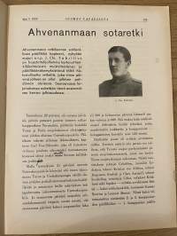 Suomen vapaussota 1936 nr 5 - Ruotsin aseapu, Ahvenanmaan sotaretki, ym.
