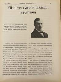 Suomen vapaussota 1936 nr 4 - Ylistaron ryssien aseista riisuminen, Viipurin-Pietarin rataosalla punaisina kapina-päivinä, ym.