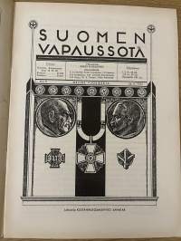Suomen vapaussota 1935 nr 9 - Vapaustaistelussa henkensä uhranneiden muisto, Ensimmäinen jääkäri kaatuu, ym.