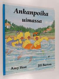 Ankanpoika uimassa
