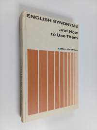 English synonyms and how to use them