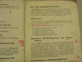 DKW 1938 Instruktionsbok 