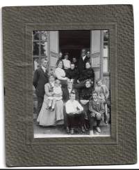 Peitsalo  Hopeahäät 1909 valokuva 17x14 cm kova pohja