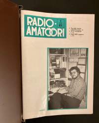 Radioamatööri : Vuosikerta 1981 (12 numeroa)
