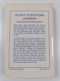 The charismatic leader : behind the mystique of exeptional leadership