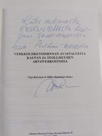 Verkkoliiketoiminnan avainalueita kaupan ja teollisuuden arvoverkostossa (signeerattu, tekijän omiste)