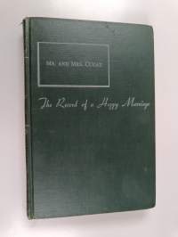 Mr. and Mrs. Cugat : The Record of a Happy Marriage