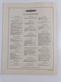 Etüden Opus 105 für Klavier zu zwei Händen