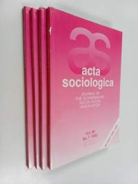 Acta Sosiologica - vol. 38 No. 1-4/1995 : journal of the Scandinavian Sociological Association