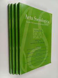 Acta Sosiologica - vol. 39 No. 1-4/1996 : journal of the Scandinavian Sociological Association