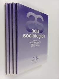 Acta Sosiologica - vol. 37 No. 1-4/1994 : journal of the Scandinavian Sociological Association