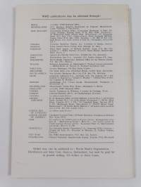 1947-1967 catalogue of World health organization publications