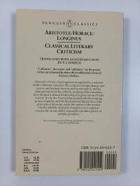 Classical literary criticism : On the art of poetry ; On the art of poetry ; On the sublime