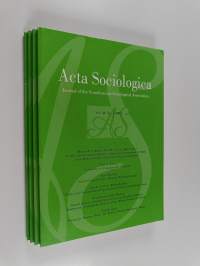 Acta Sosiologica - vol. 44 No. 1-4/2001 : journal of the Scandinavian Sociological Association