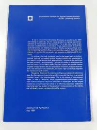 Energy in a finite world : executive summary : report by the Energy Systems Group of the International Institute for Applied Systems Analysis