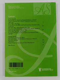 Acta Sosiologica - vol. 42 No. 1-4/1999 : journal of the Scandinavian Sociological Association
