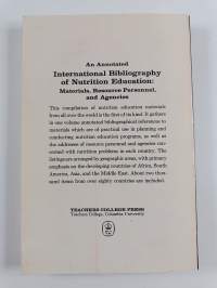 An Annotated International Bibliography of Nutrition Education : Materials, Resource Personnel, and Agencies