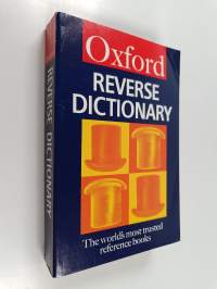 The Oxford Reverse Dictionary