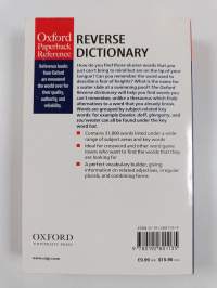 The Oxford Reverse Dictionary