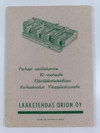 Eläinlääketieteellisen korkeakoulun ylioppilaskunnan 10-vuotisjulkaisu