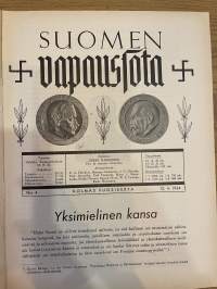 Suomen vapaussota 1934 nr 4 - Saksalainen laivasto-osasto Ahvenanmaalla ja Helsingin edustalla Jäkenttien puristuksessa, ym.
