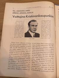Suomen vapaussota 1934 nr 1 - Vapaussodan miehet marssivat jääkärien johtamina Voittajina kaupunkiin, ym.
